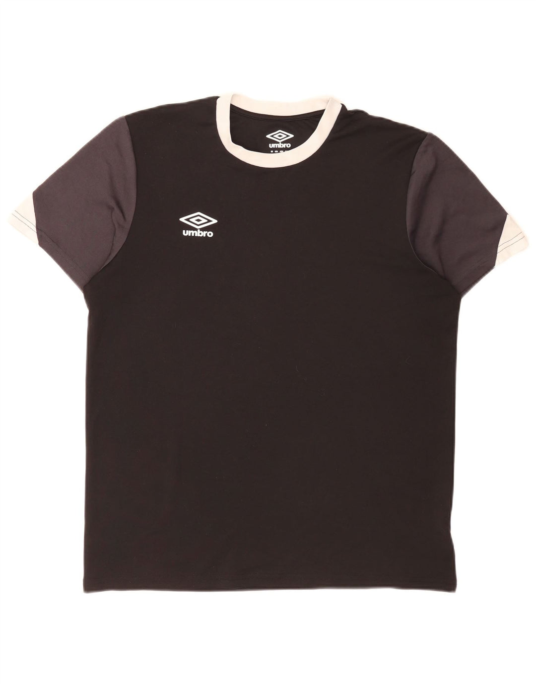 Umbro T-Shirt Homme Haut Large Noir Colorblock Polyester