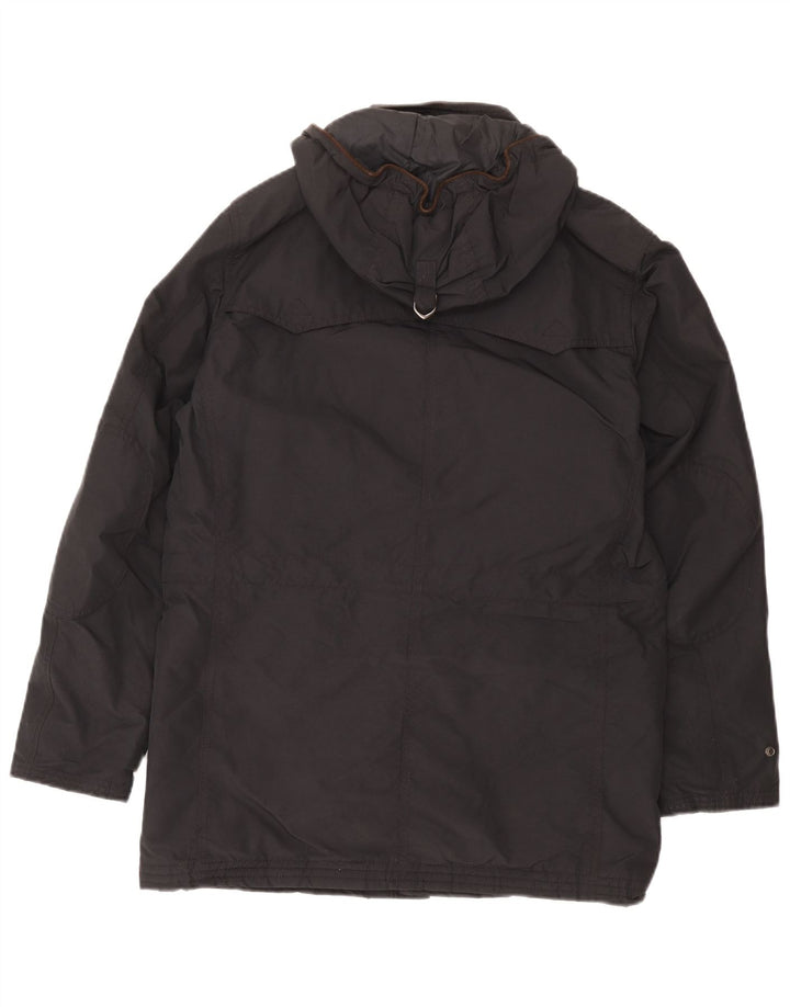 Massimo Dutti Parka à capuche pour homme UK 38 Marron moyen