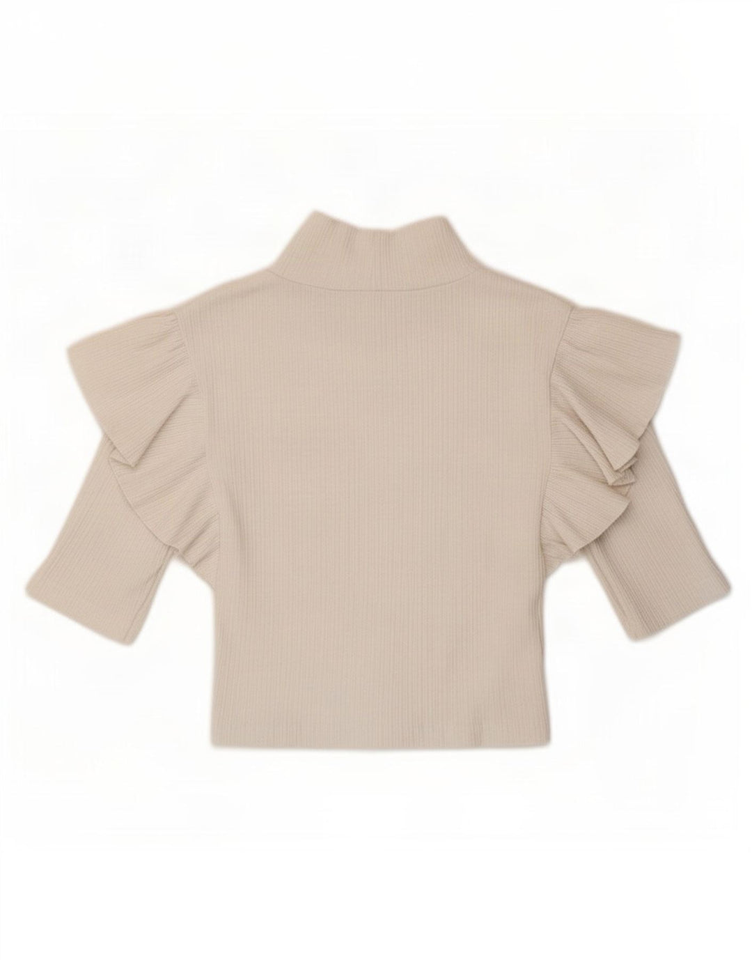 Zara Womens Crop Top UK 8 Petit Blanc