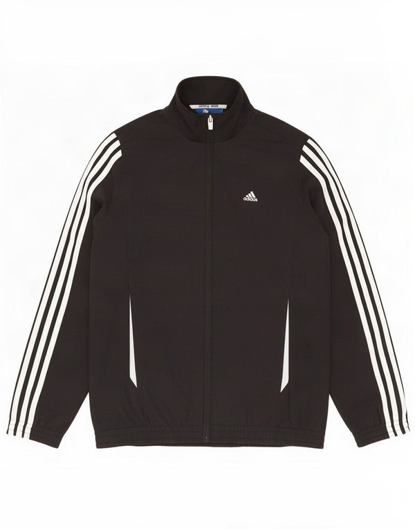 Adidas Veste de Survêtement Graphique Garçon 11-12 ans Noir Polyester