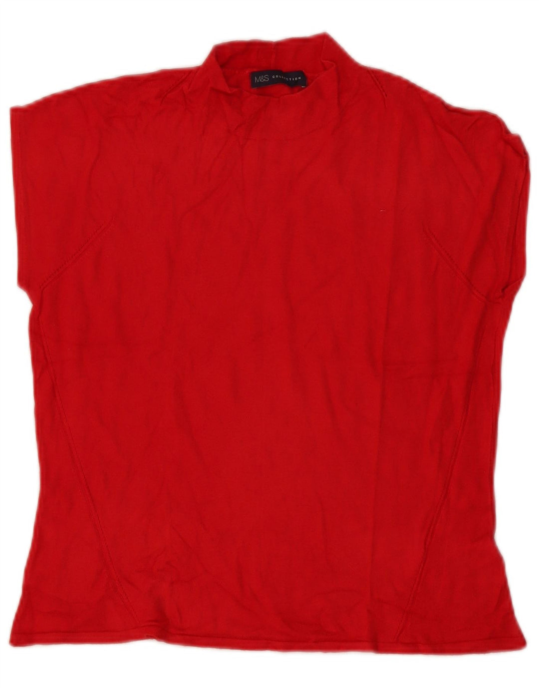 Marks & Spencer Débardeur pour femme UK 14 Large Rouge Viscose