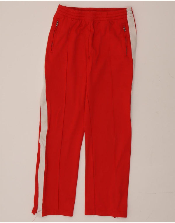 Calvin Klein Pantalon de survêtement pour femme UK 10 Petit coton color block rouge