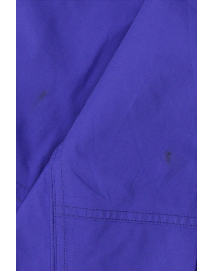 Eddie Bauer Veste utilitaire à capuche pour femme UK 14 Bleu moyen Polyester