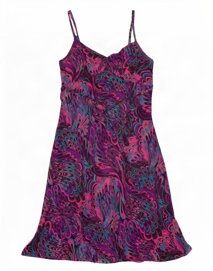 Joanna Hope Robe à motif abstrait pour femme UK 16 Large Multicolore