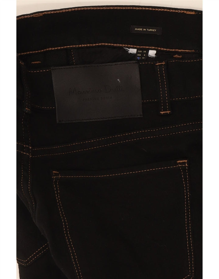 MASSIMO DUTTI Womens Straight Jeans EU 36 XS W26 L27 Black Vintage Massimo Dutti and Second-Hand Massimo Dutti from Messina Hembry 