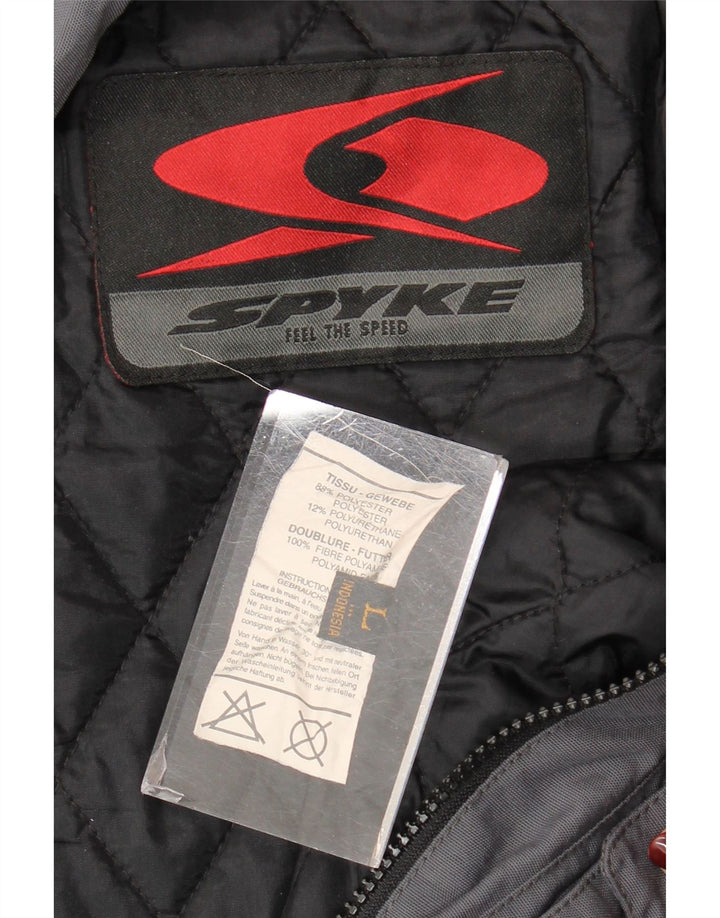 Spyke Veste Racer Homme UK 40 Large Gris Polyester