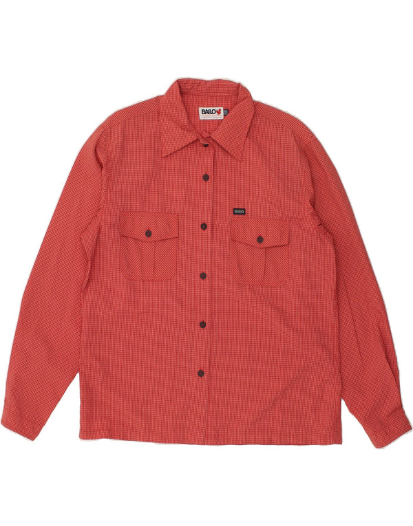 BAILO Womens Shirt EU 48 2XL Red Check Polyamide