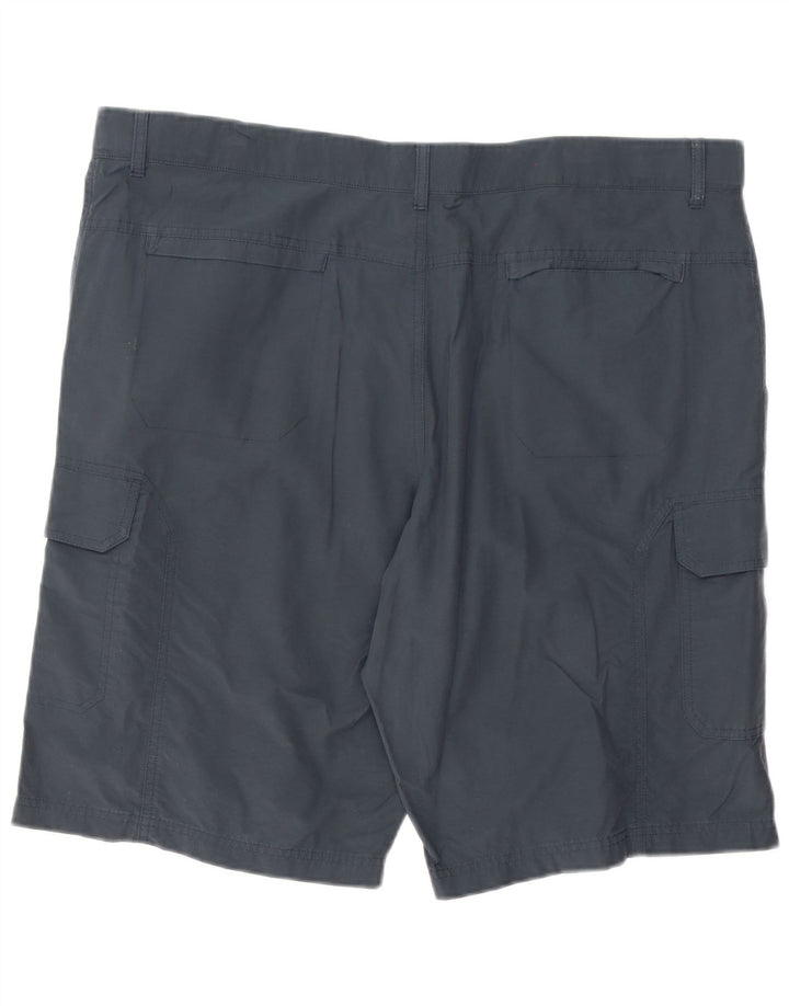 Marks & Spencer Short cargo pour homme W42 2XL Gris Coton