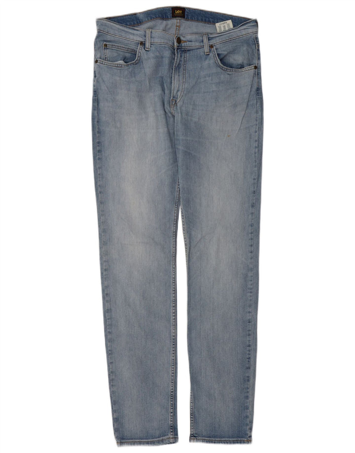 Lee Jean Slim Rider W34 L34 Homme Bleu Coton