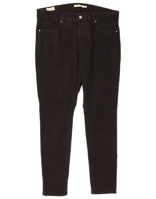 Levi's Jean skinny gainant taille haute 310 pour femme US 16 2XL W34 L30 Noir