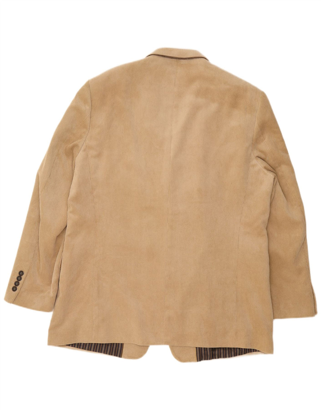 DOUGLAS Veste blazer à 2 boutons en velours côtelé pour homme IT 46 3XL Beige Polyester