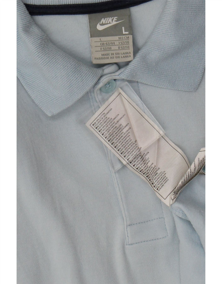 Nike Polo Homme Grand Bleu Coton