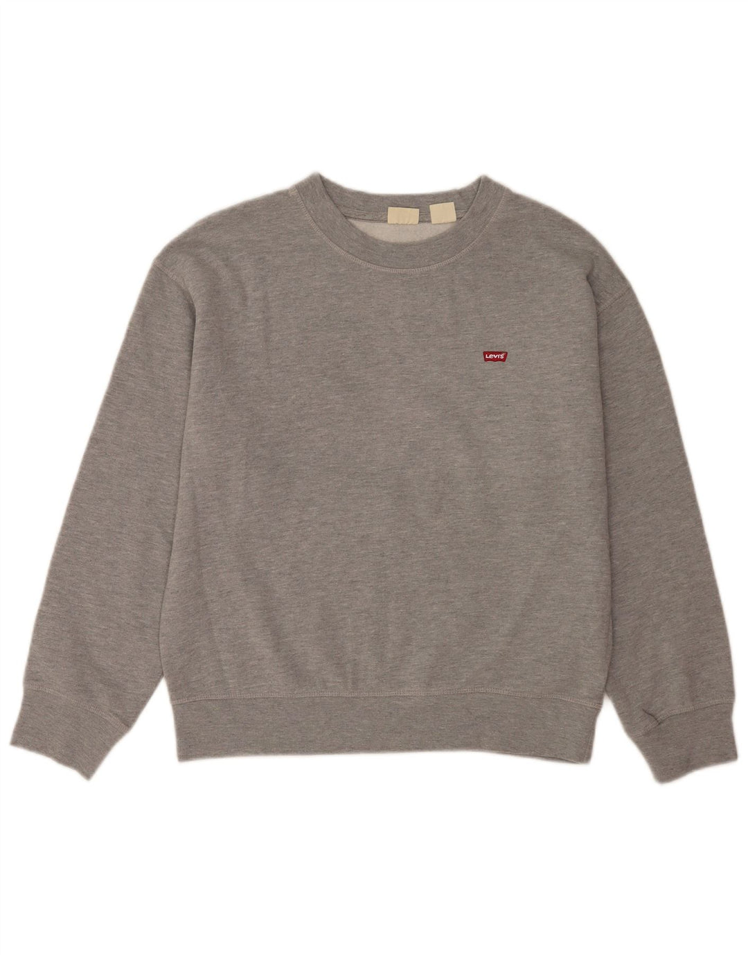 Levi's Sweatshirt Jumper Homme Gris Moyen Coton