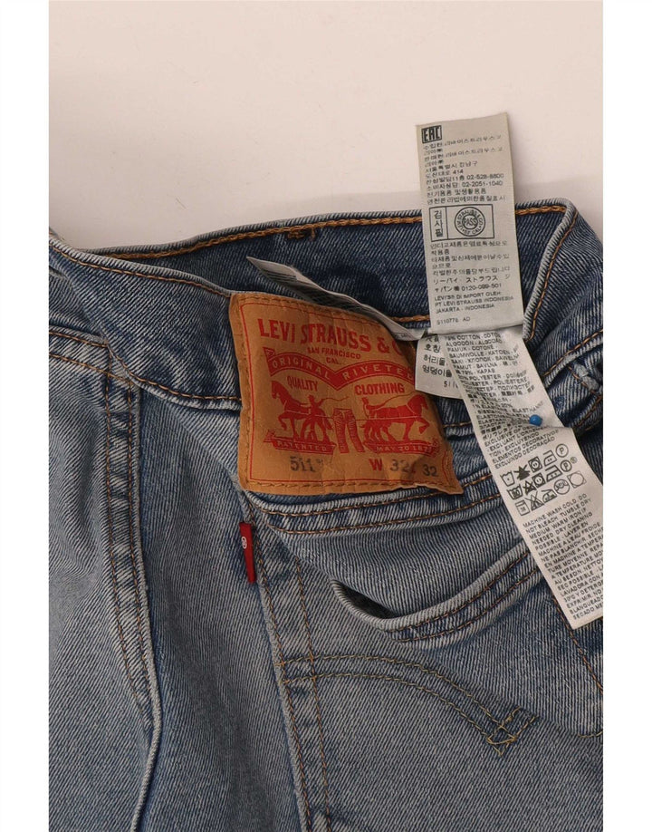 Levi's Jean Slim 511 Homme Bleu W32 L32 Coton