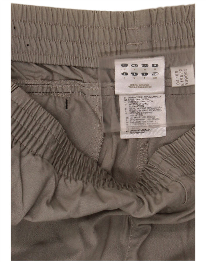 Adidas Short de Sport Homme Gris Moyen Coton