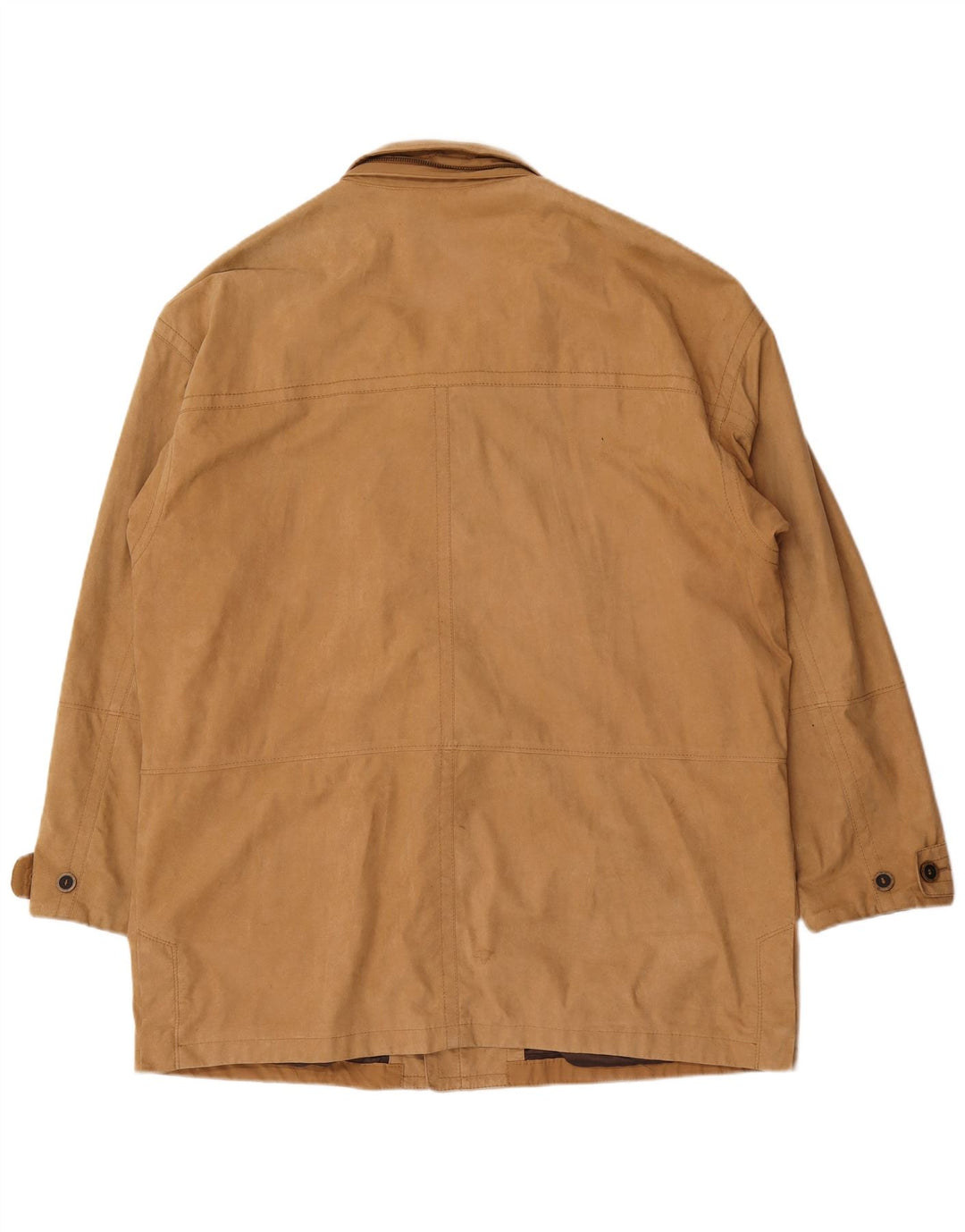 B.S.M Manteau Homme UK 48 4XL Nylon Beige