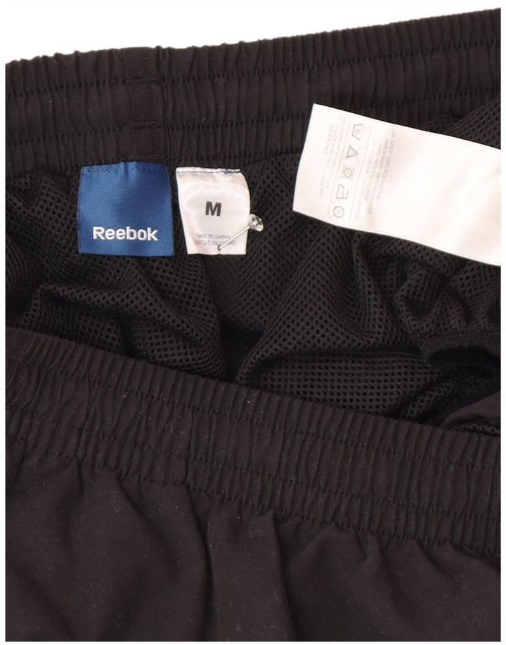 Reebok Short de Bain Homme Noir Moyen Polyester