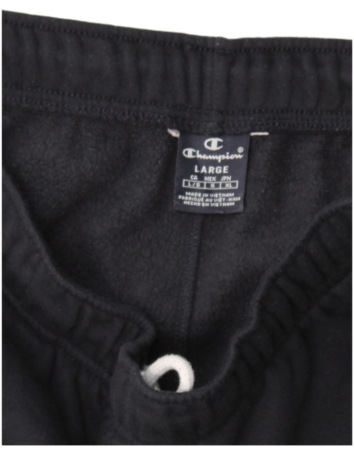 Champion Pantalon de survêtement pour homme Bleu marine Taille L