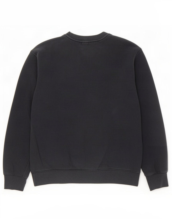 Nike Sweat-shirt pour homme en coton noir Taille L