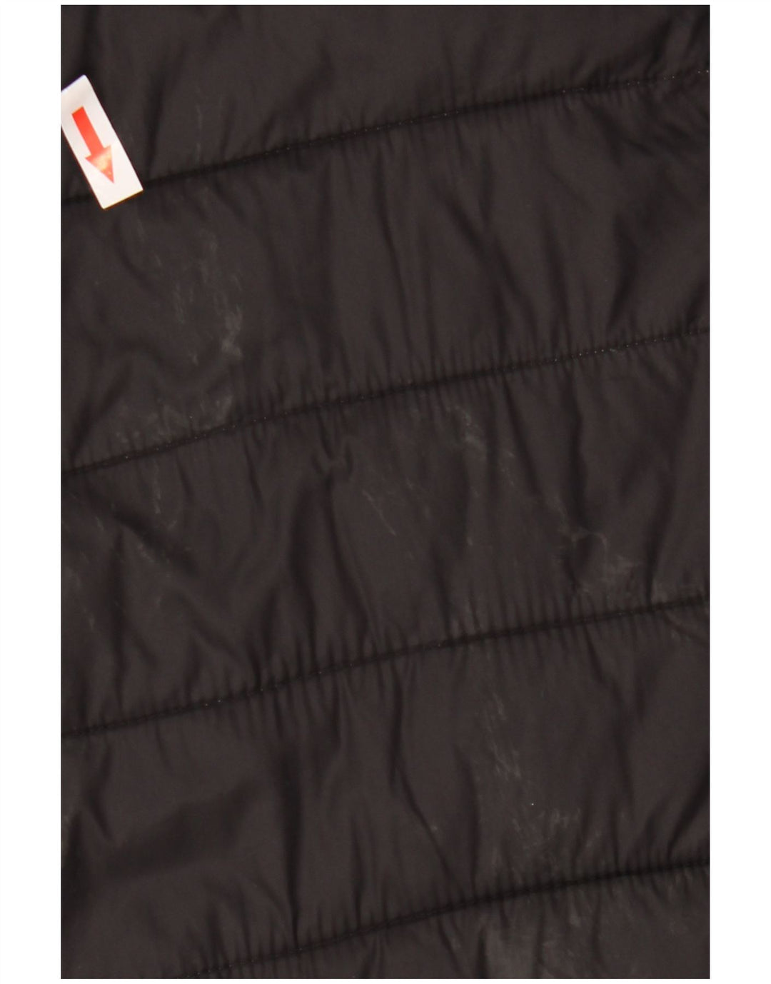 Kappa Veste matelassée à capuche pour homme UK 44 2XL Noir Polyamide