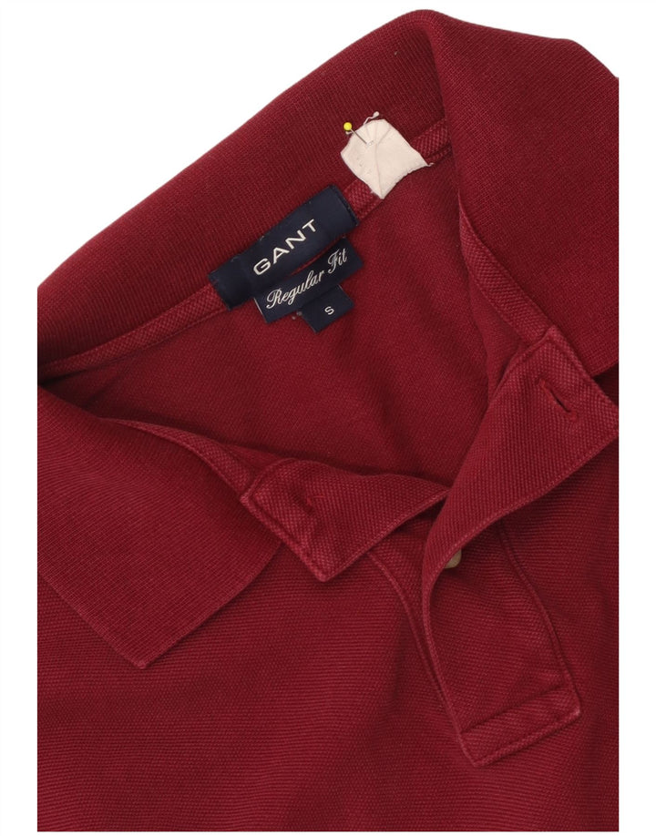 Gant Polo Regular Fit Homme Petit Rouge Coton