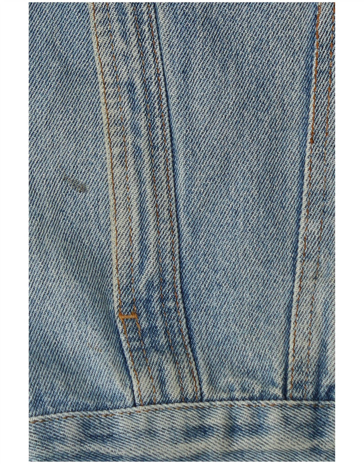 Lois Gilet en jean pour homme UK 38 Bleu moyen Coton