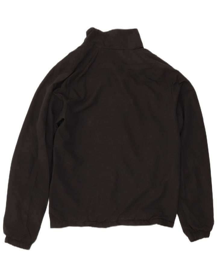 NIKE Veste de survêtement pour femme UK 14 Medium Noir Polyester