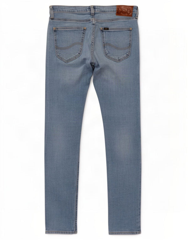 Lee Jean Slim Malone Femme W31 L32 Bleu Coton