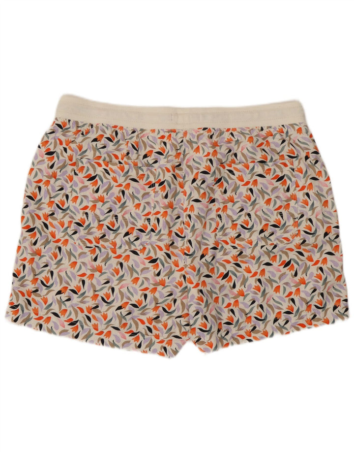 Marks & Spencer Short Femme UK 16 Grand Lin Floral Multicolore