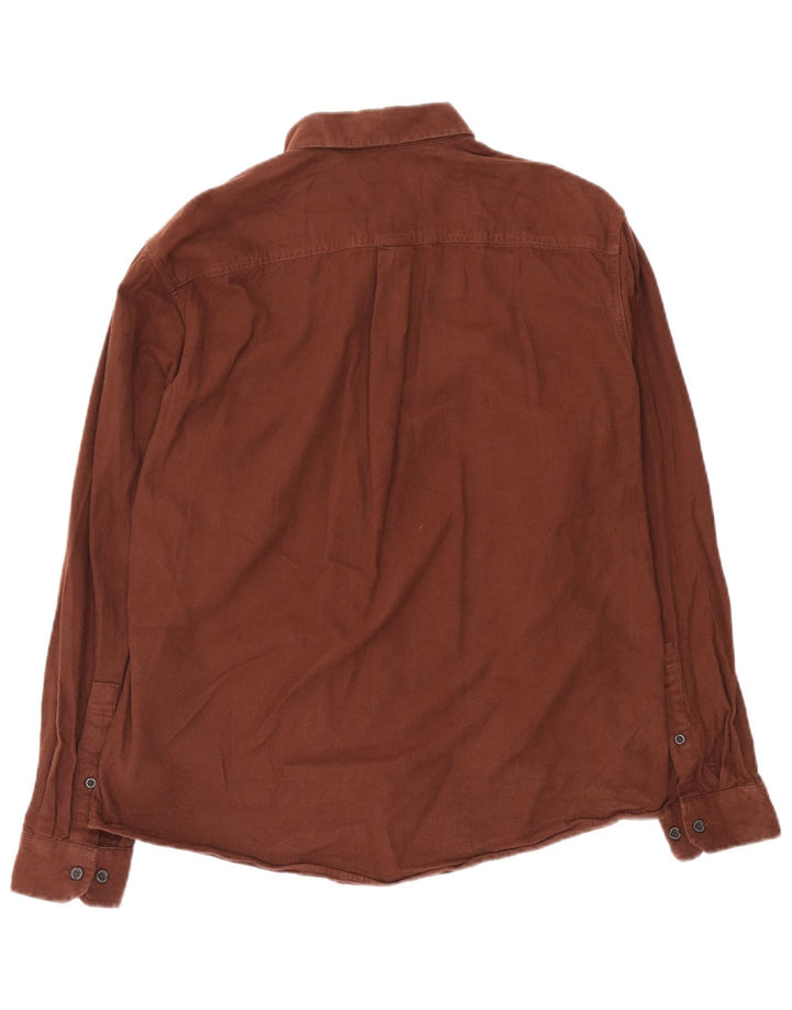 Eddie Bauer Chemise en flanelle coupe classique pour homme, grand marron