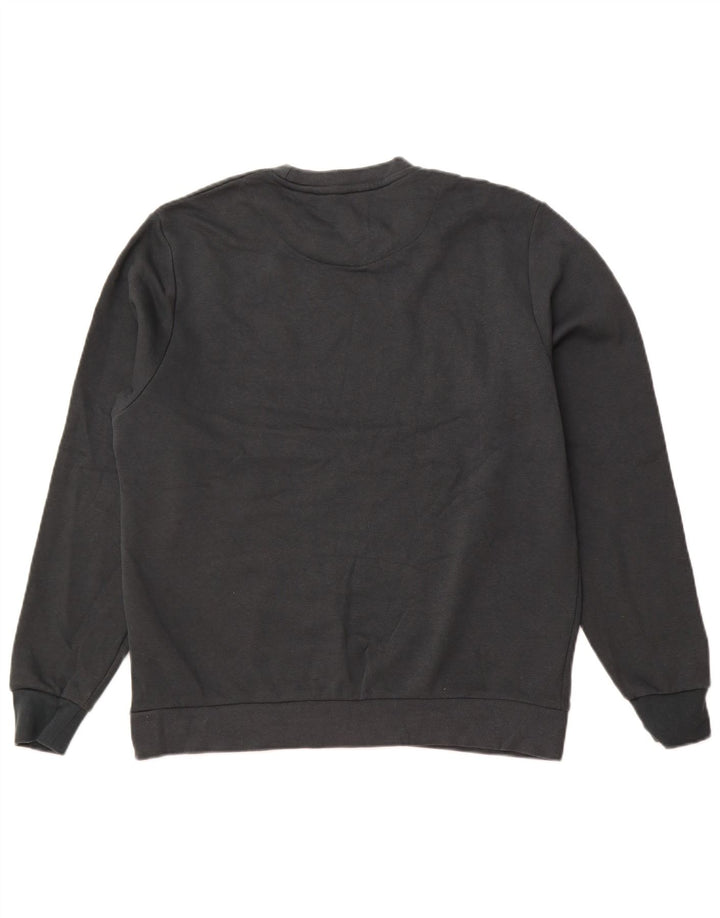 JACK & JONES Sweat-Shirt Homme Gris Large Coton