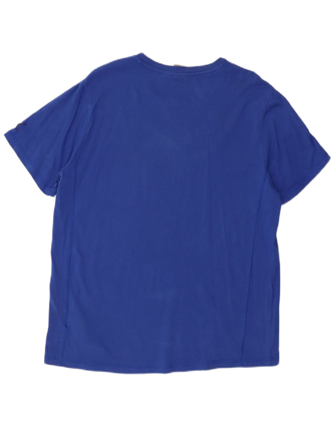 Puma T-shirt graphique pour homme, grand, bleu, coton