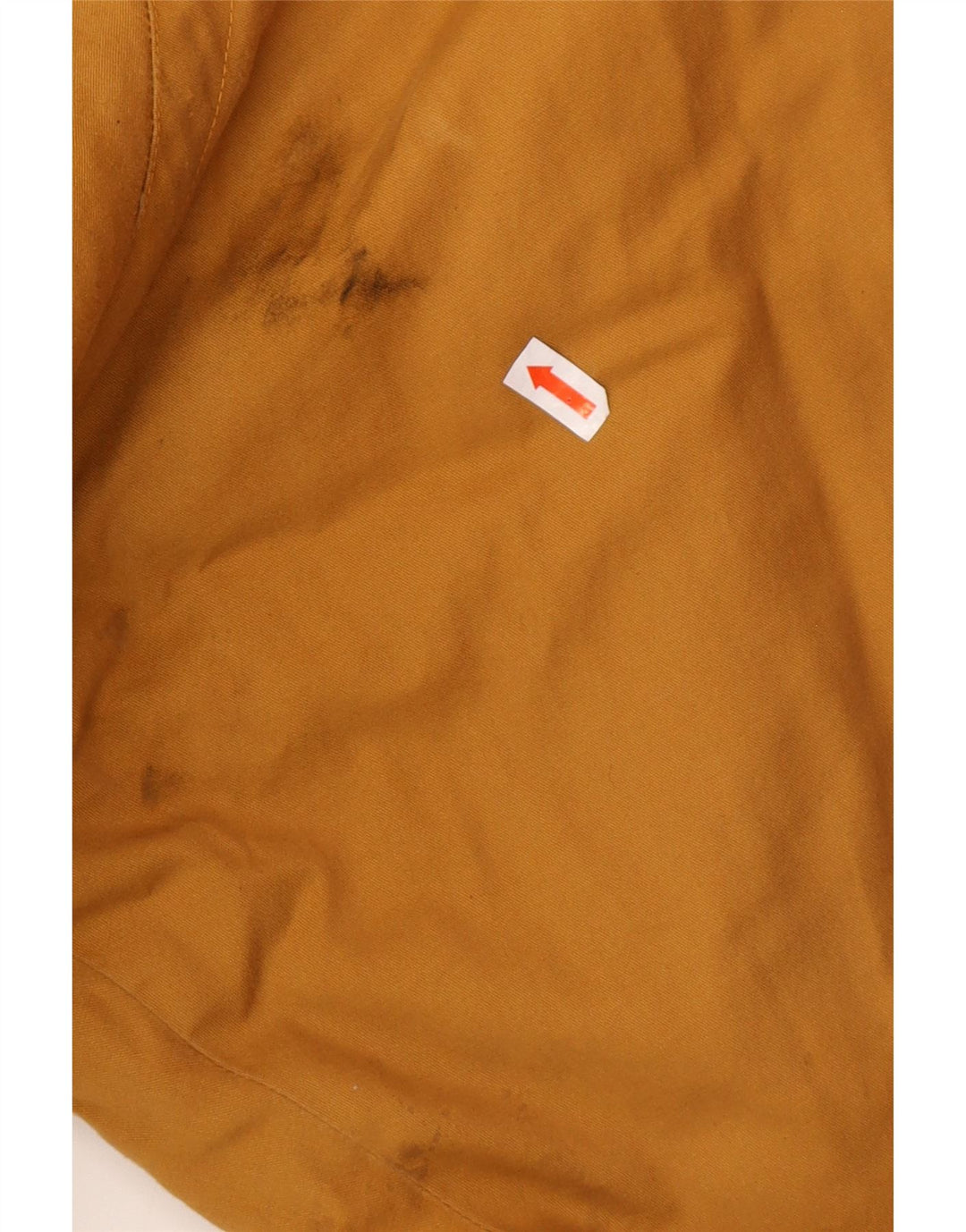 VINTAGE Veste coupe-vent surdimensionnée pour femme IT 42 Coton marron moyen