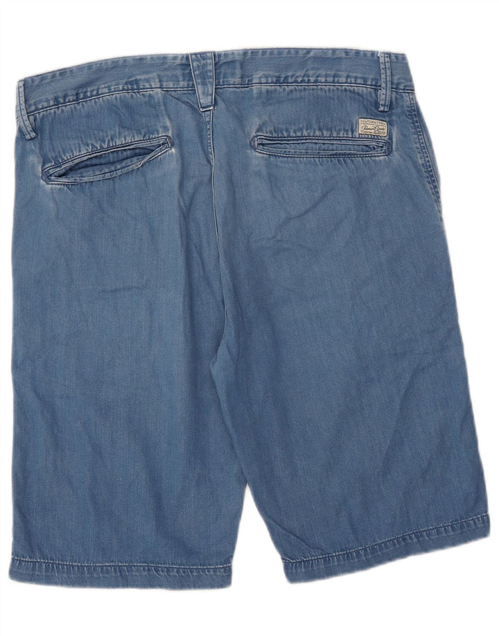 Scotch & Soda Short en Jean W32 Homme Bleu Moyen Coton