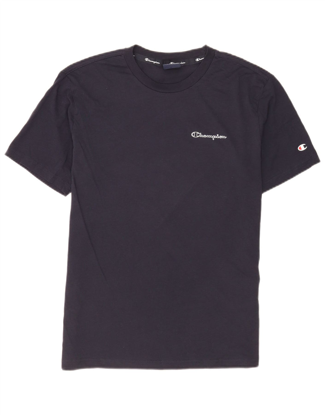 Champion T-Shirt Homme Haut Petit Bleu Marine Coton
