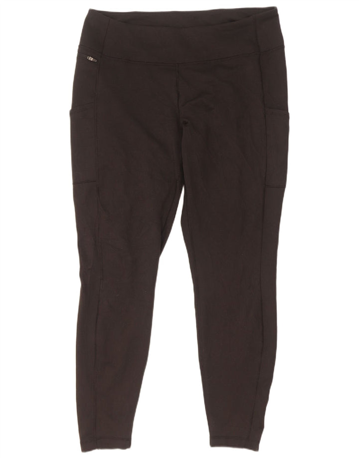 Patagonia Leggings Femme UK 18 XL Noir Polyester