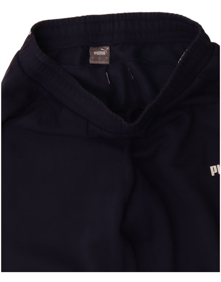 PUMA Pantalon de survêtement pour homme Bleu marine Taille L