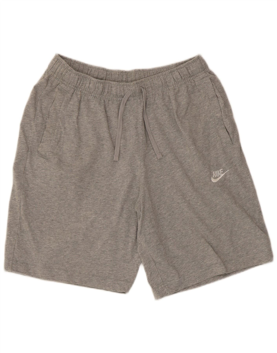 Short de sport Nike en coton moucheté gris moyen