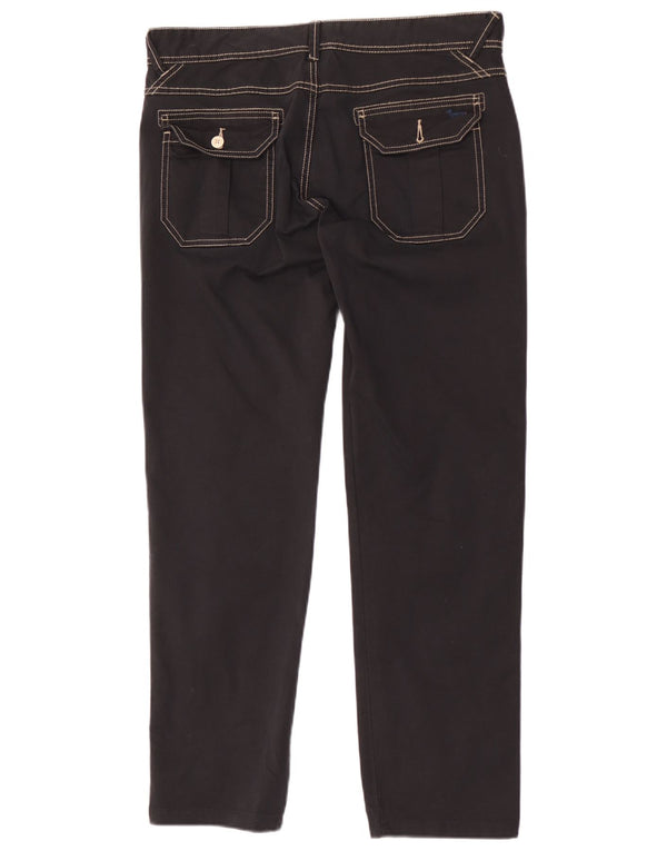 Harmont & Blaine Pantalon décontracté droit pour homme IT 50 Large W34 L30 Noir