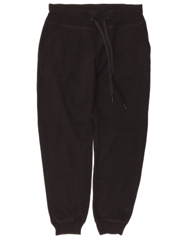 Dkny Pantalon de survêtement graphique pour femme, jogging UK 10, petit coton noir