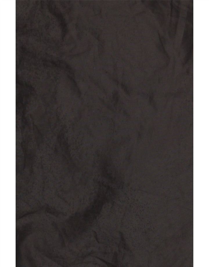 Ellesse Veste de pluie graphique à capuche pour homme UK 36 Small Noir Polyester