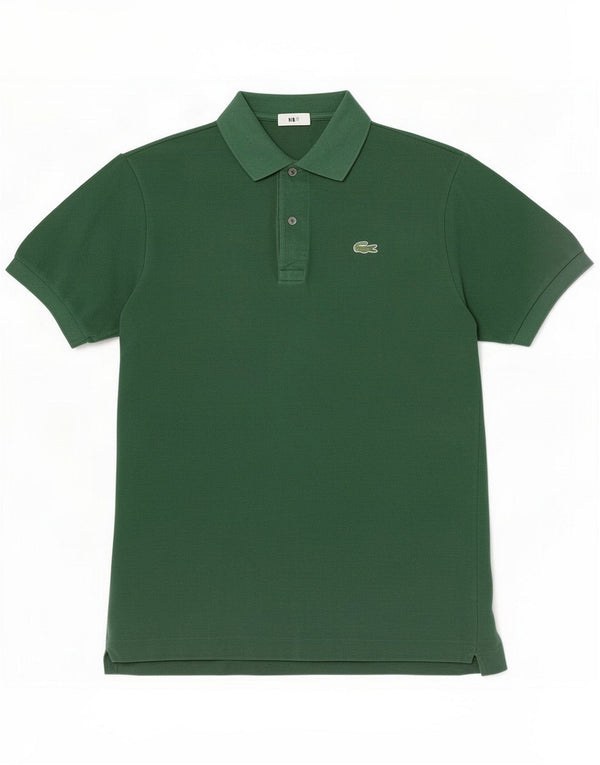 Polo Lacoste Homme Taille 4 Coton Vert Moyen