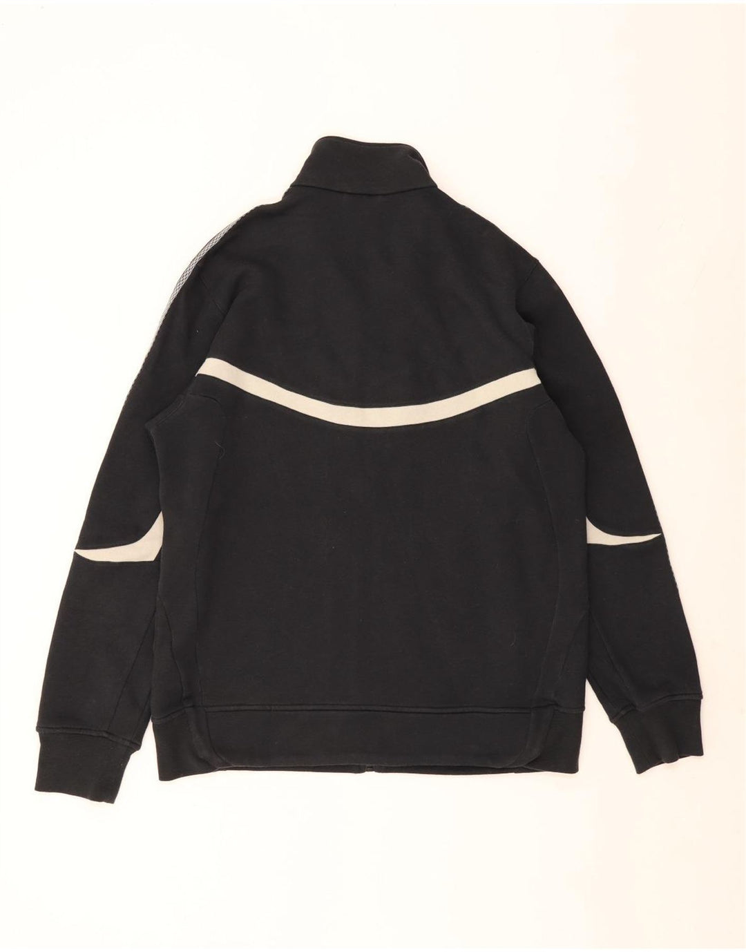 ADIDAS Veste de survêtement pour homme en coton color block Noir Taille L