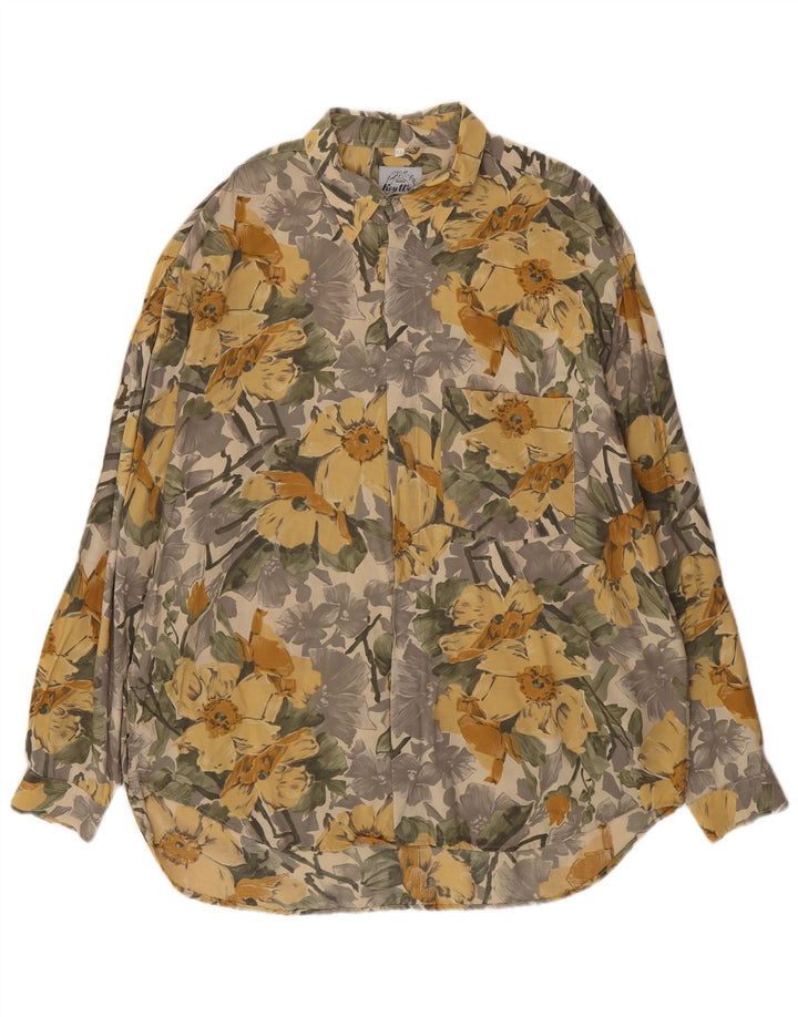 Chemise Homme Key West XL Viscose Florale Multicolore