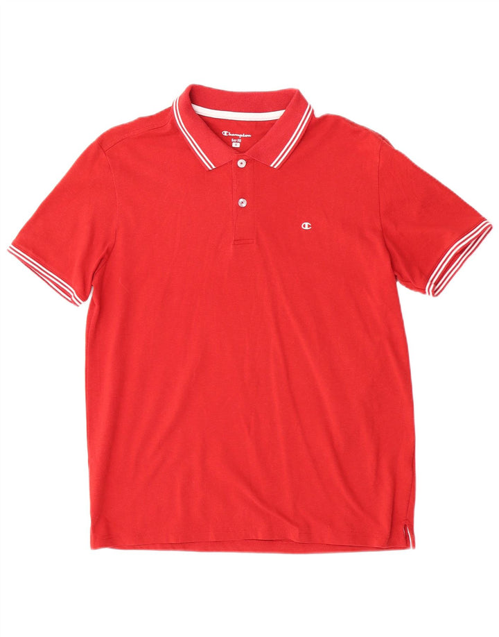 Champion Polo Easy Fit Homme Rouge Moyen