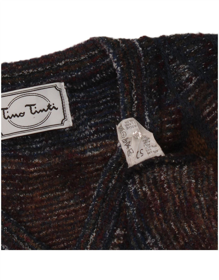 Tino Tinti Pull Col V Homme IT 52 Large Multicolore