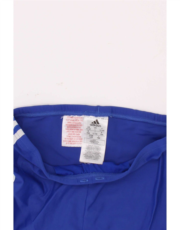 Short de bain Adidas garçon 13-14 ans bleu polyester