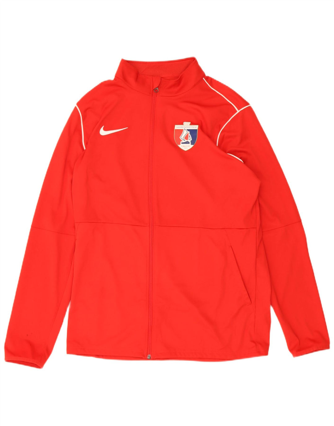 Nike Hommes Dri Fit Graphic Survêtement Top Veste XL Rouge Polyester