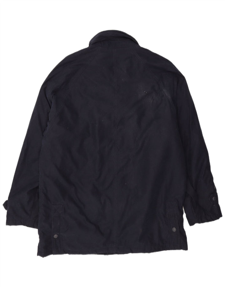 Sergio Tacchini Veste utilitaire pour homme UK 42 XL Bleu marine Polyester