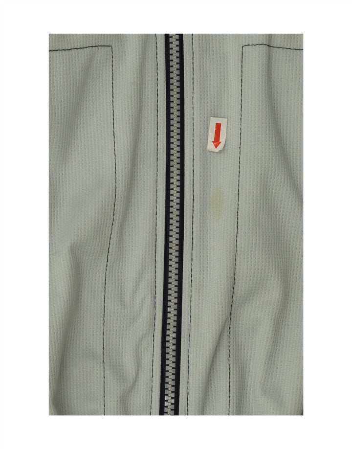 Asics Veste de survêtement pour homme XL Bleu Polyester